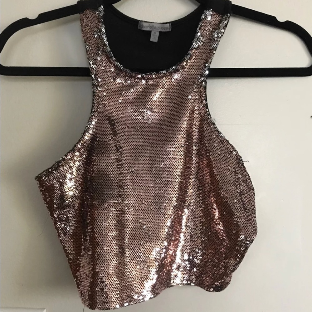 Sparkling Crop Top